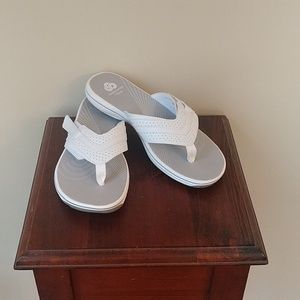 Clark's flip flops